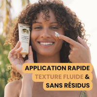 Écran Solaire minéral hydratant - FPS30 - Protection quotidienne avec légère senteur tropicale -  Noix de coco & vanille - Tanit - 90ml