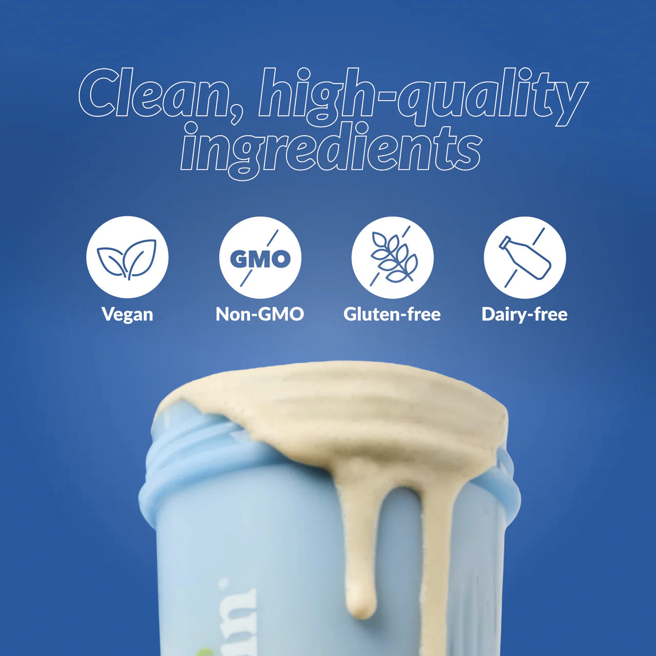 Boisson hyperprotéinée 32g - Vanille française - Good Protein - 2 formats (470g - 940g)