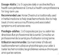 Veinamed (Marion) - Insuffisance veineuse, varices, hémorroïdes - Alterra / Herbasanté - 60 capsules