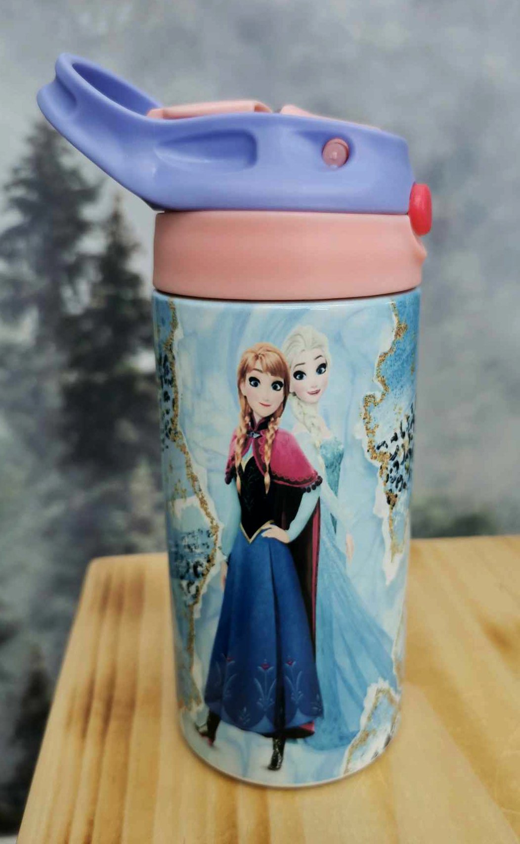 Gourde isotherme enfants - Reine des neiges