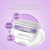 Vitarub - Crème Analgésique - 400g