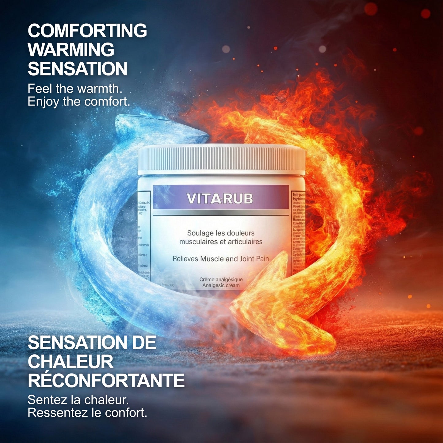 Vitarub - Crème Analgésique - 400g
