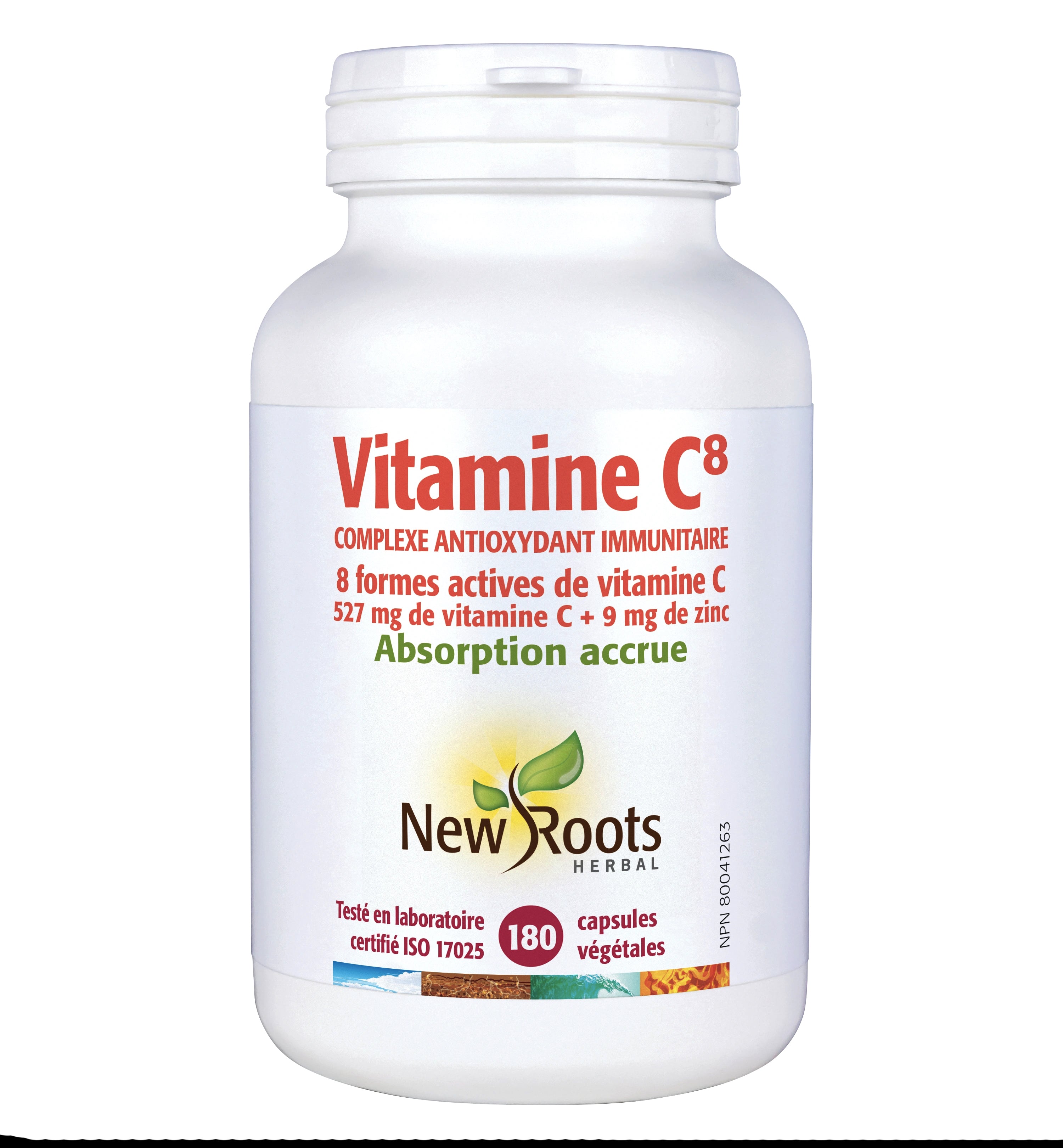Vitamine C8 - New Roots - 90 ou 180 capsules