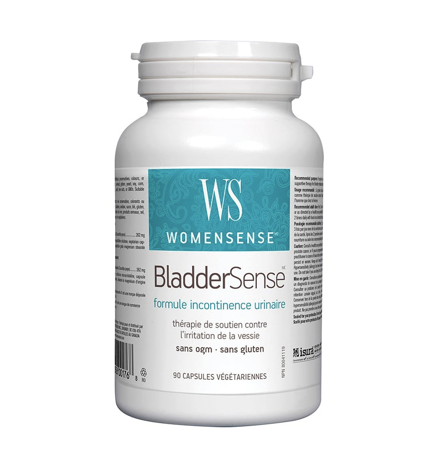 BladderSense - Incontinence urinaire et Irritation de la vessie - Womensense - 90 capsules
