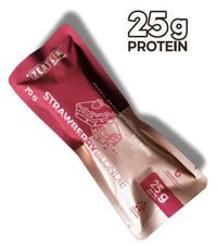 Barres protéinées (25g) - Strawberry blondie - fraise - Zentein Nutrition