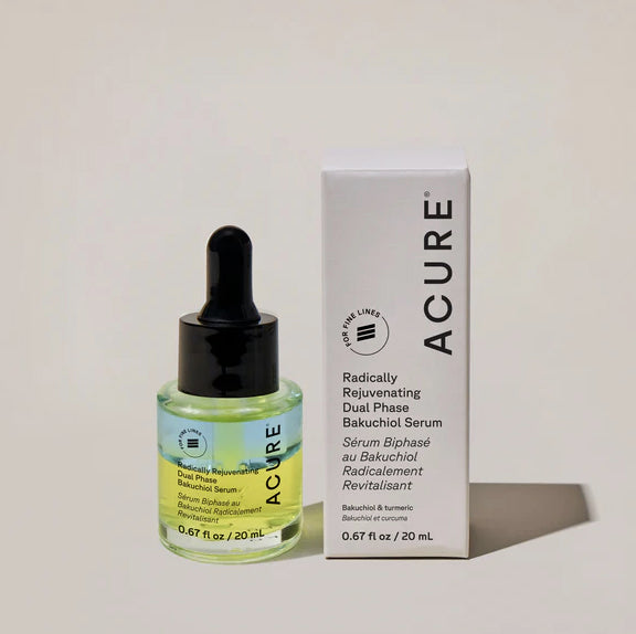 Sérum de Bakuchiol biphasé radicalement rajeunissant - Acure - 20ml