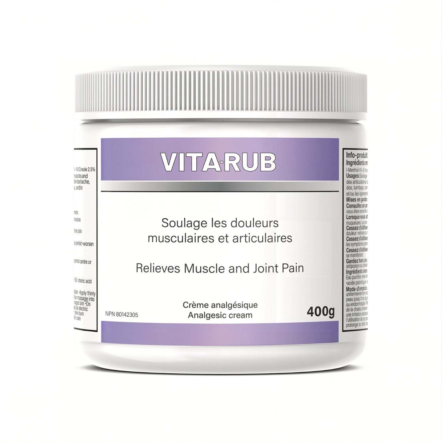 Vitarub - Crème Analgésique - 400g